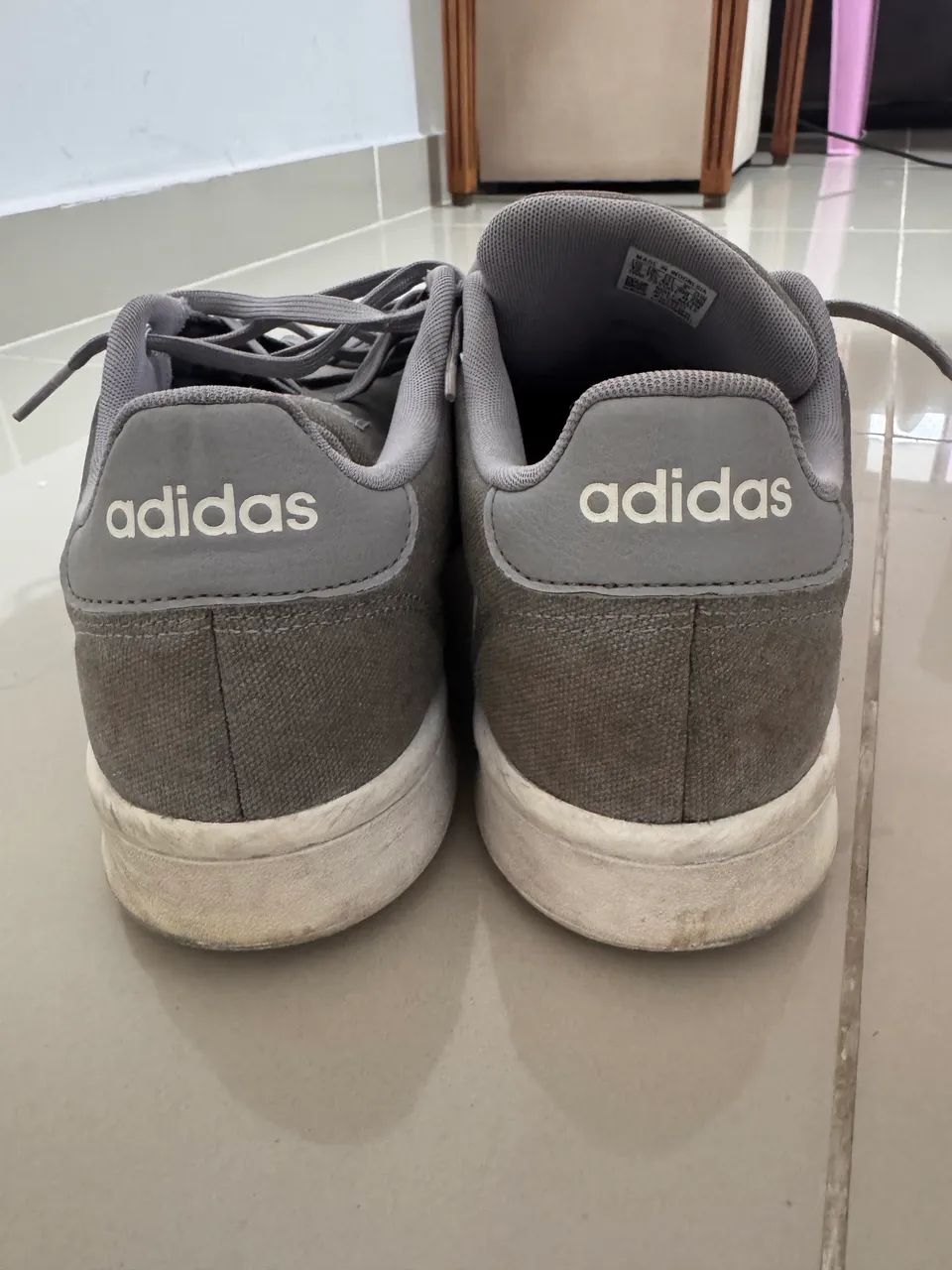Sapatênis adidas cinza - Foto 4