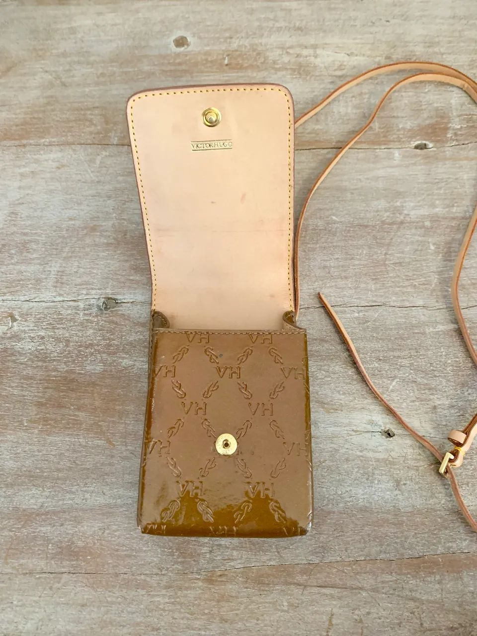 Bolsa tiracolo Victor Hugo vintage - Foto 4