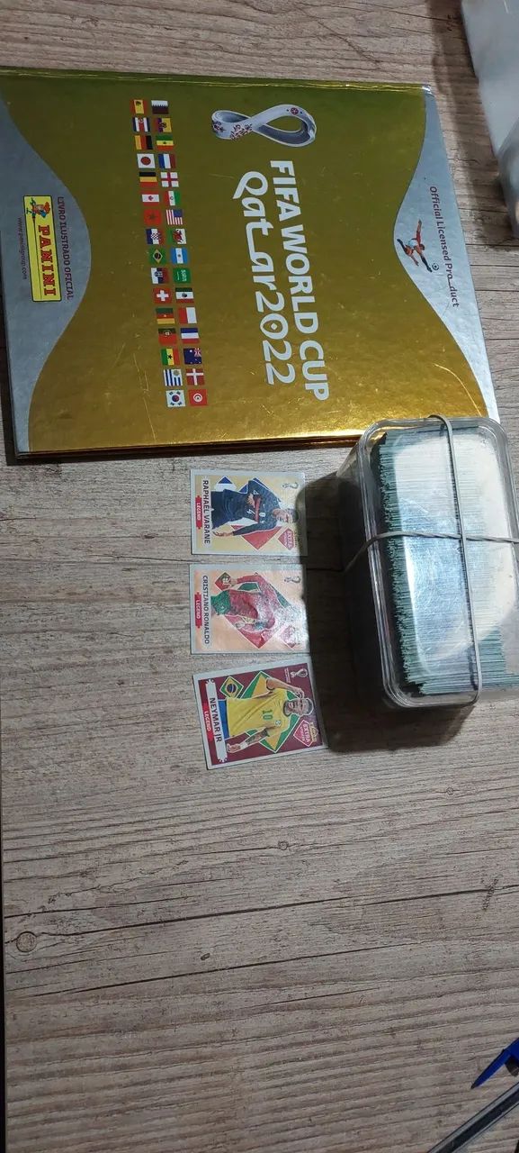 album da copa 2022 com todas as figurinhas para colar mais 3 legends 