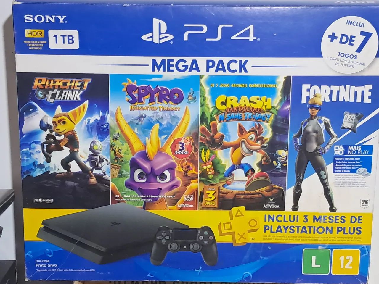 PS4 SLIM 1TB C/ CAIXA - Foto 4