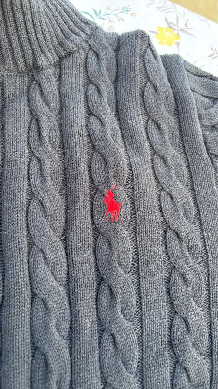 Quarter Zip Polo Ralph Lauren - Original - Foto 4