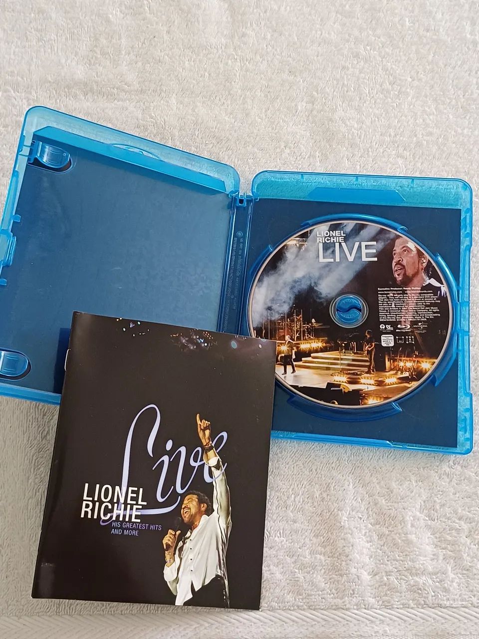 Blu-ray original e importado do Lionel Richie - Foto 4