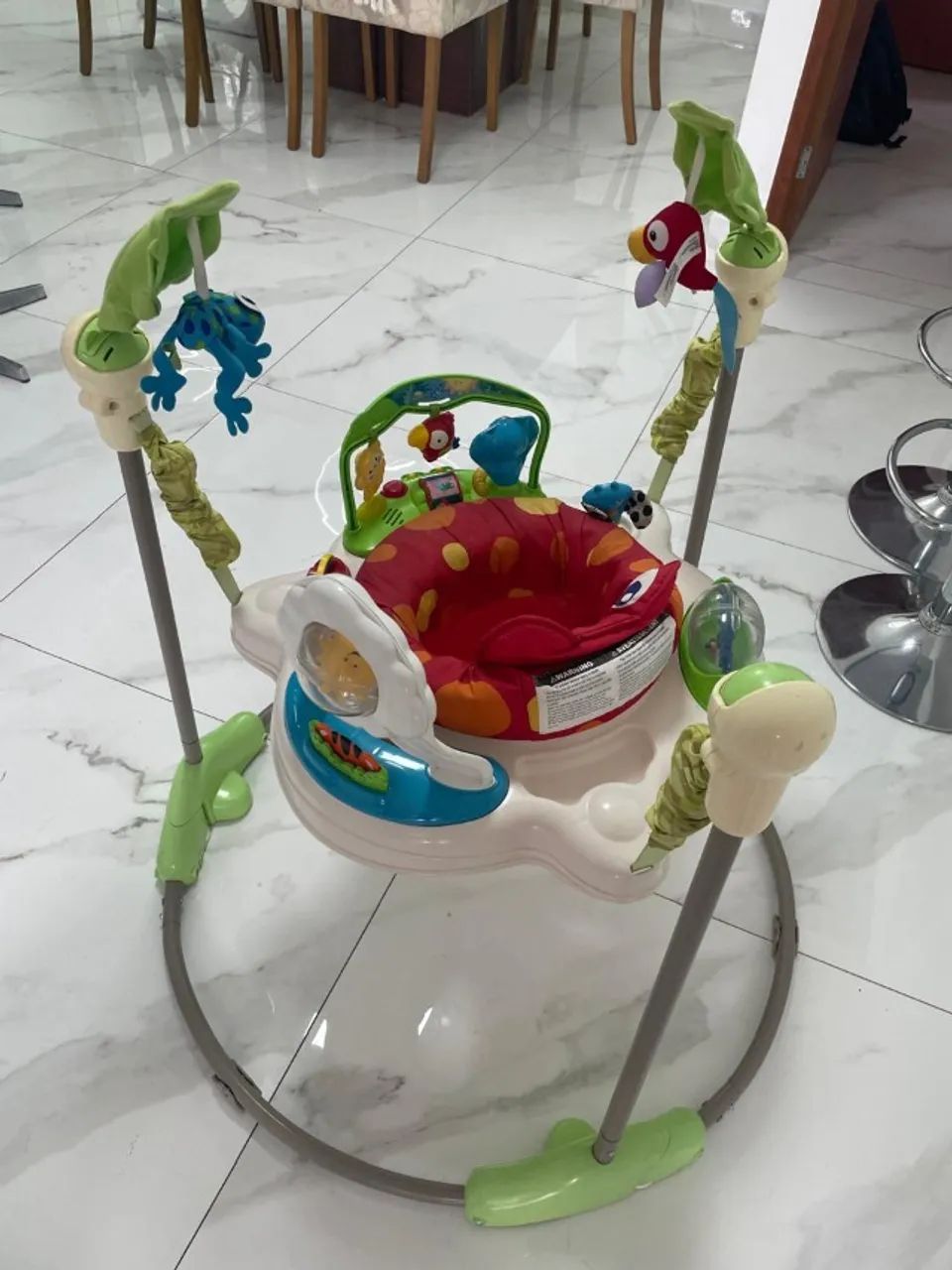 Vendo Jumperoo Floresta da Fischer price em ótimo estado - Foto 3