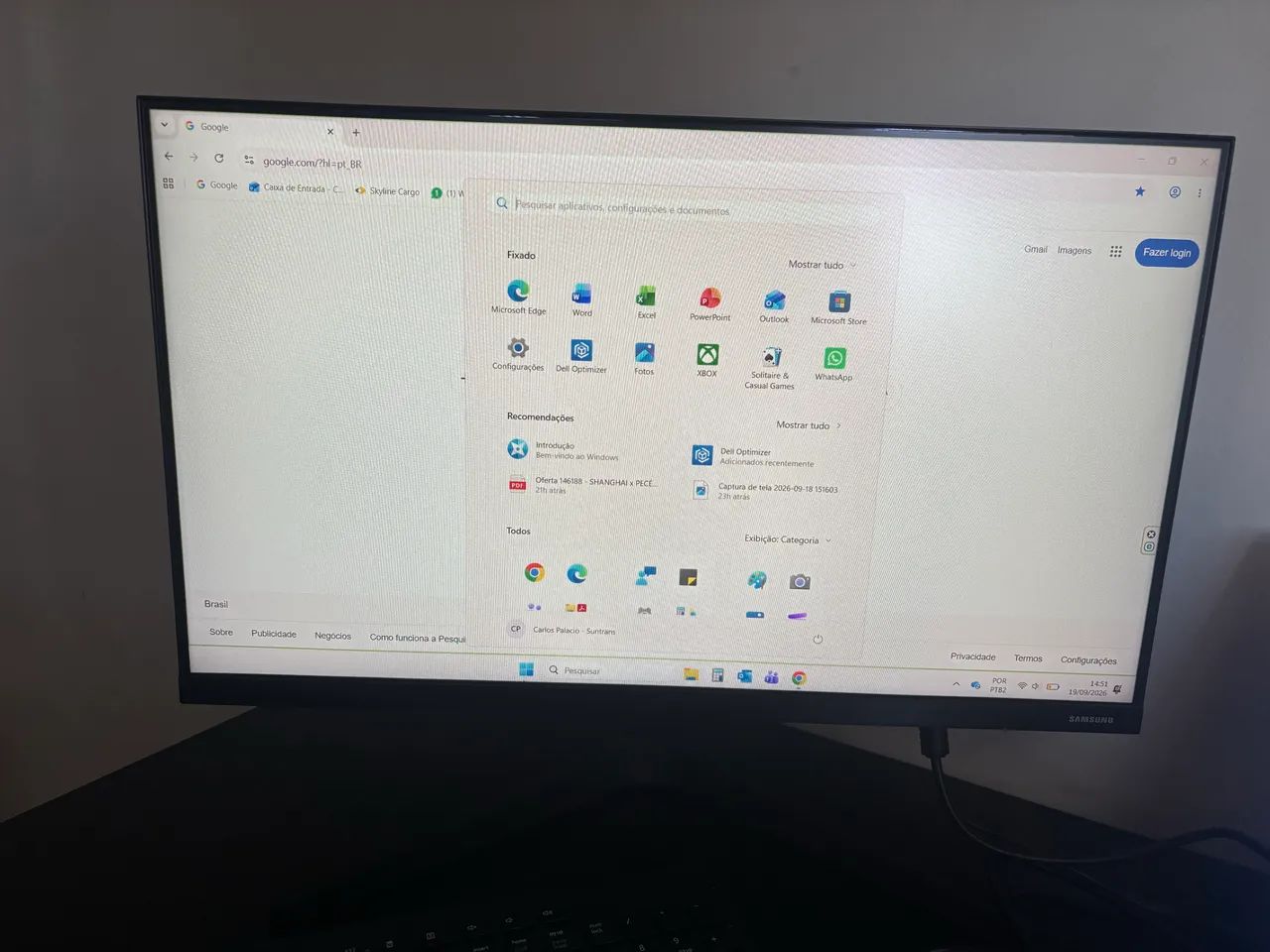 Monitor SAMSUNG 