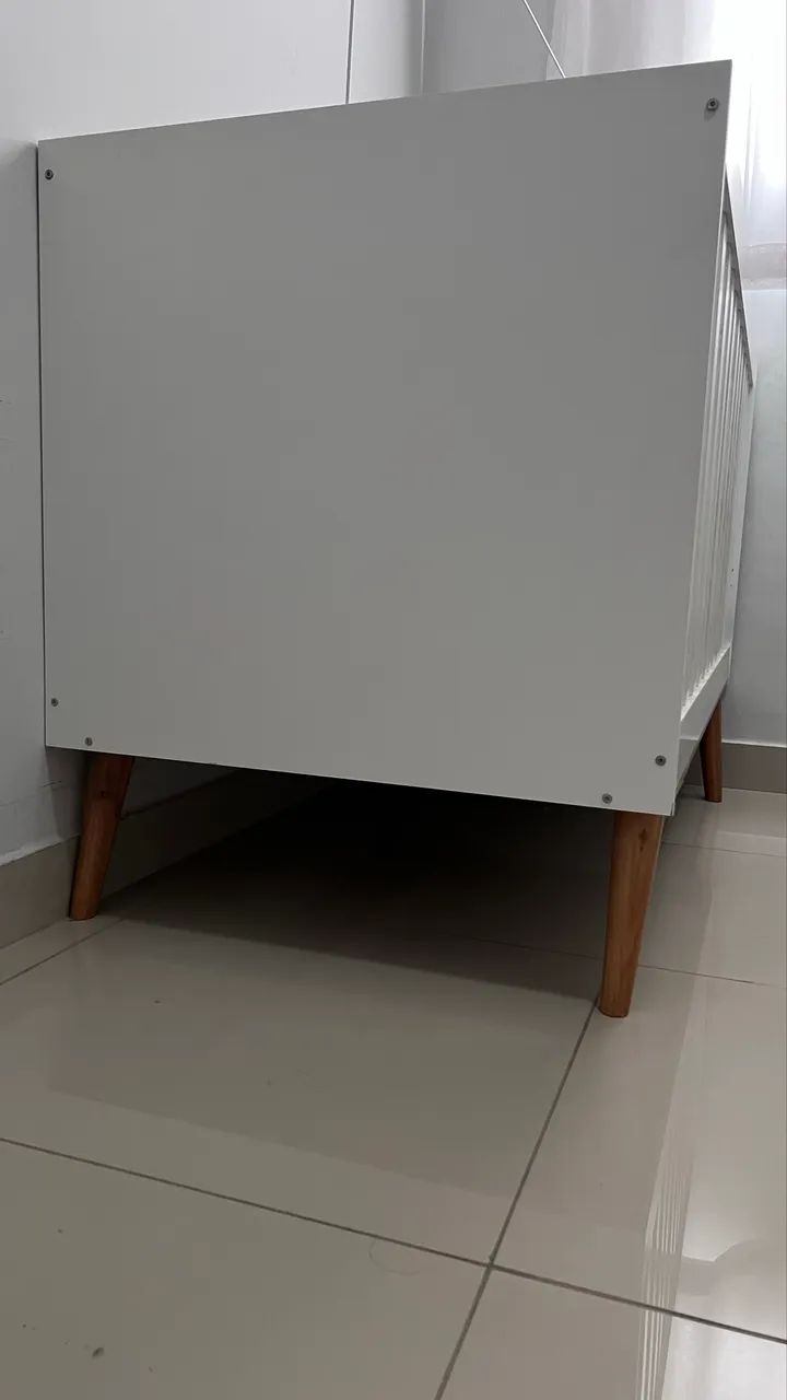 Berço Americano vira mini cama - Foto 4