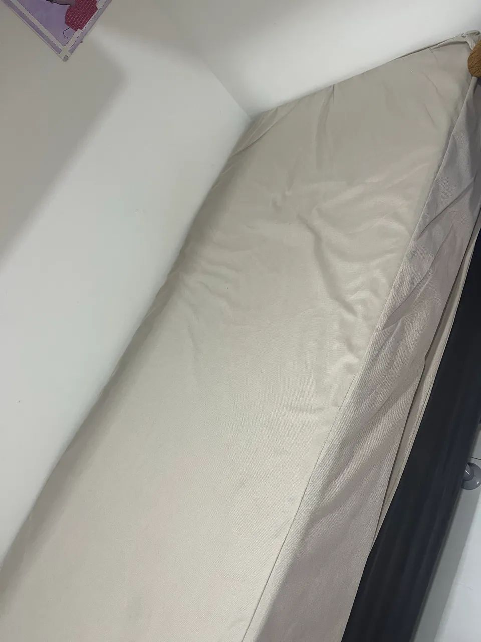 Cama solteiro com colchão ortobom 