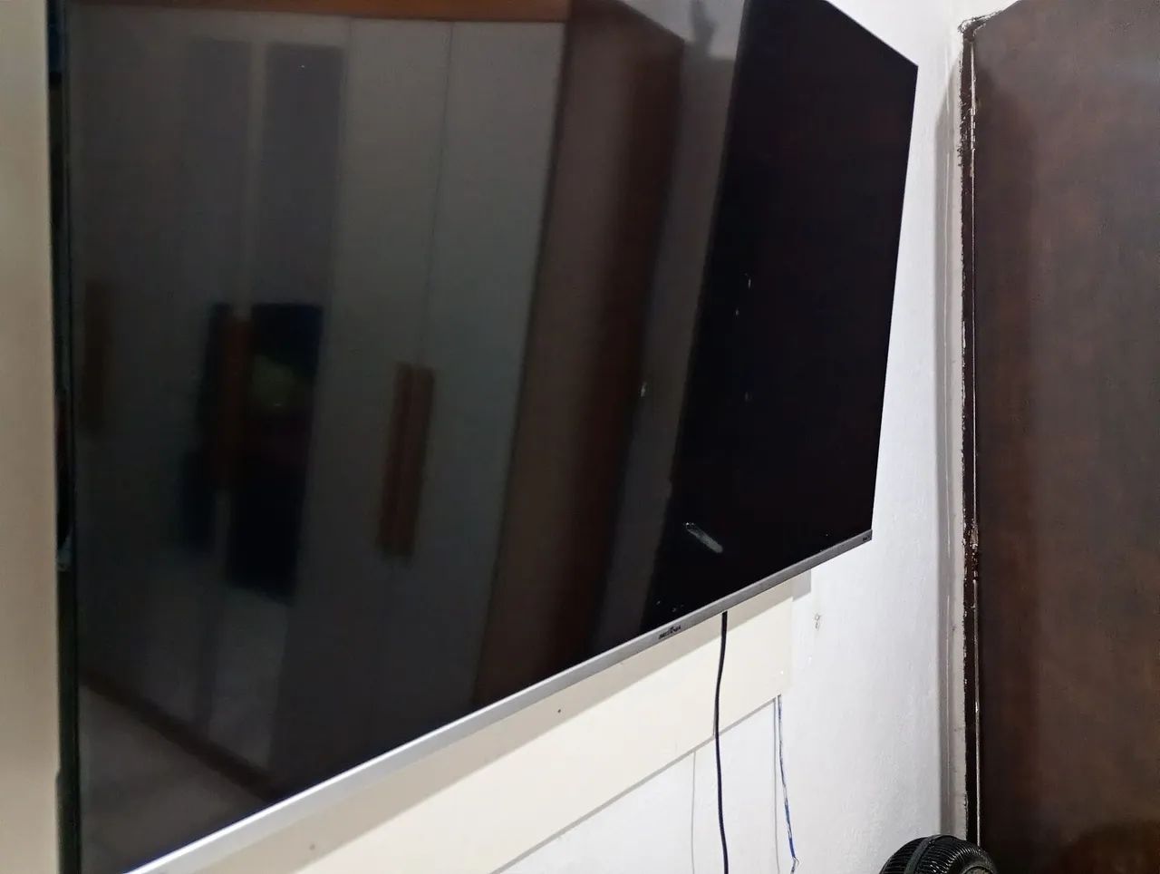 Vendo ou troco uma TV Smart 50 polegadas 4K pega uma TV Smart menor com Volta para mim - Foto 5