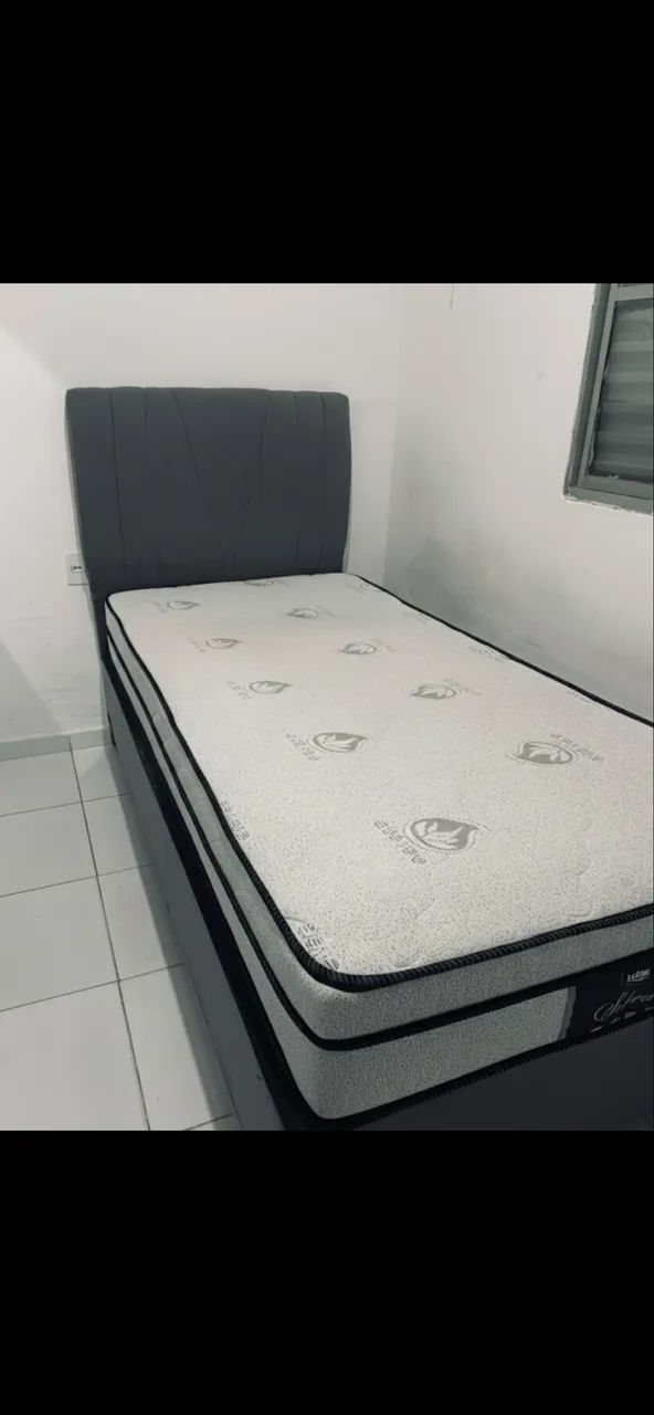 Cama box de solteiro 