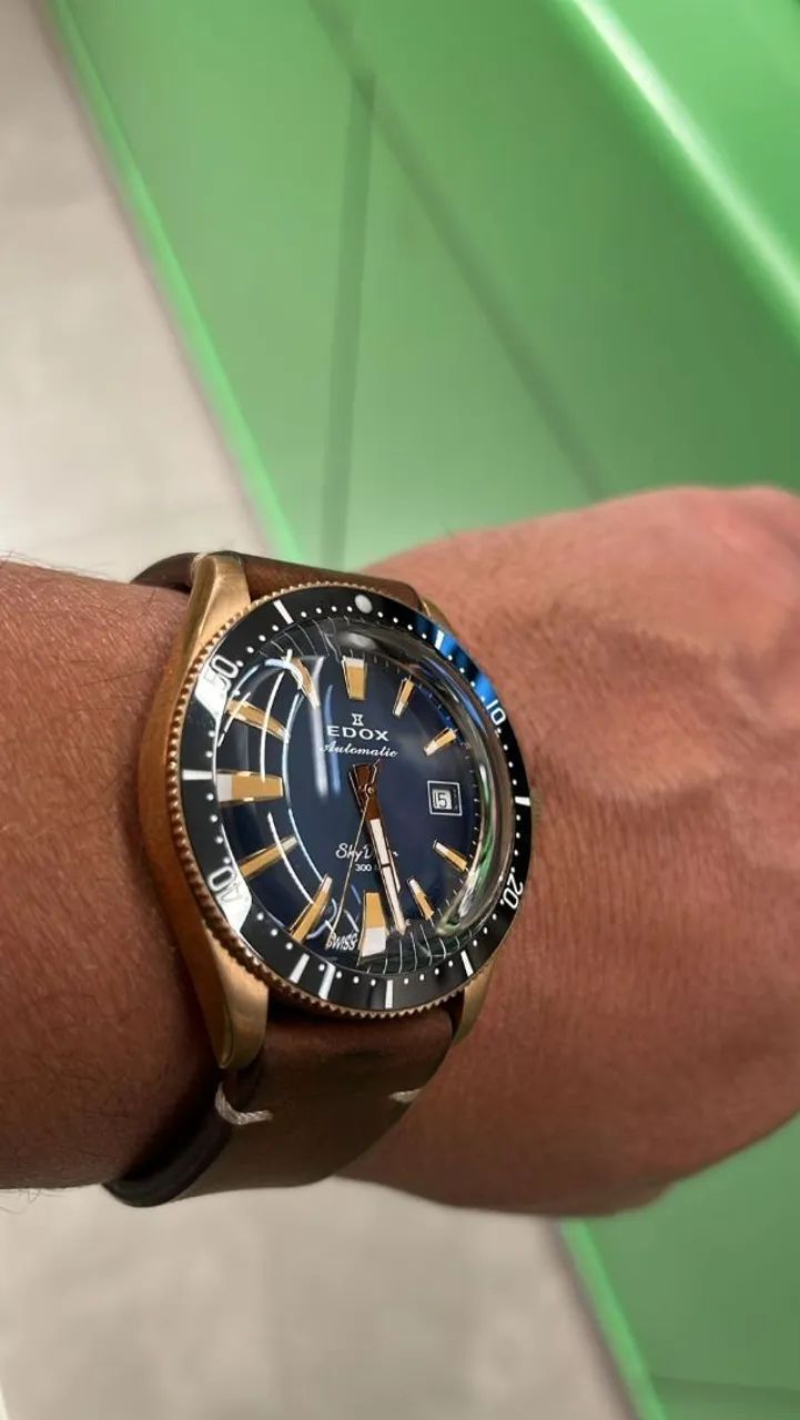 Relógio Edox bronze série limitada. - Smartwatches - Xaxim