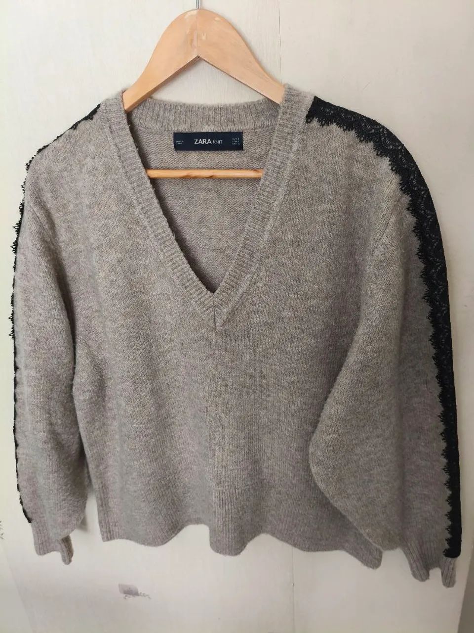 ZARA KNIT cardigã lã  - Foto 2