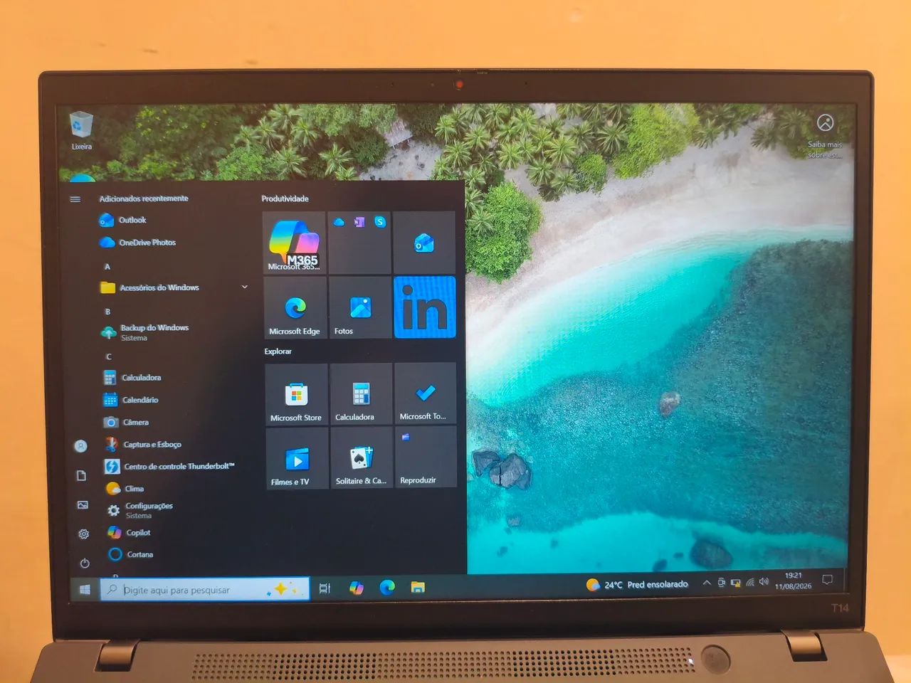 ThinkPad 14 | i7 12th | 16GB de ram | SSD de 240GB - Foto 5