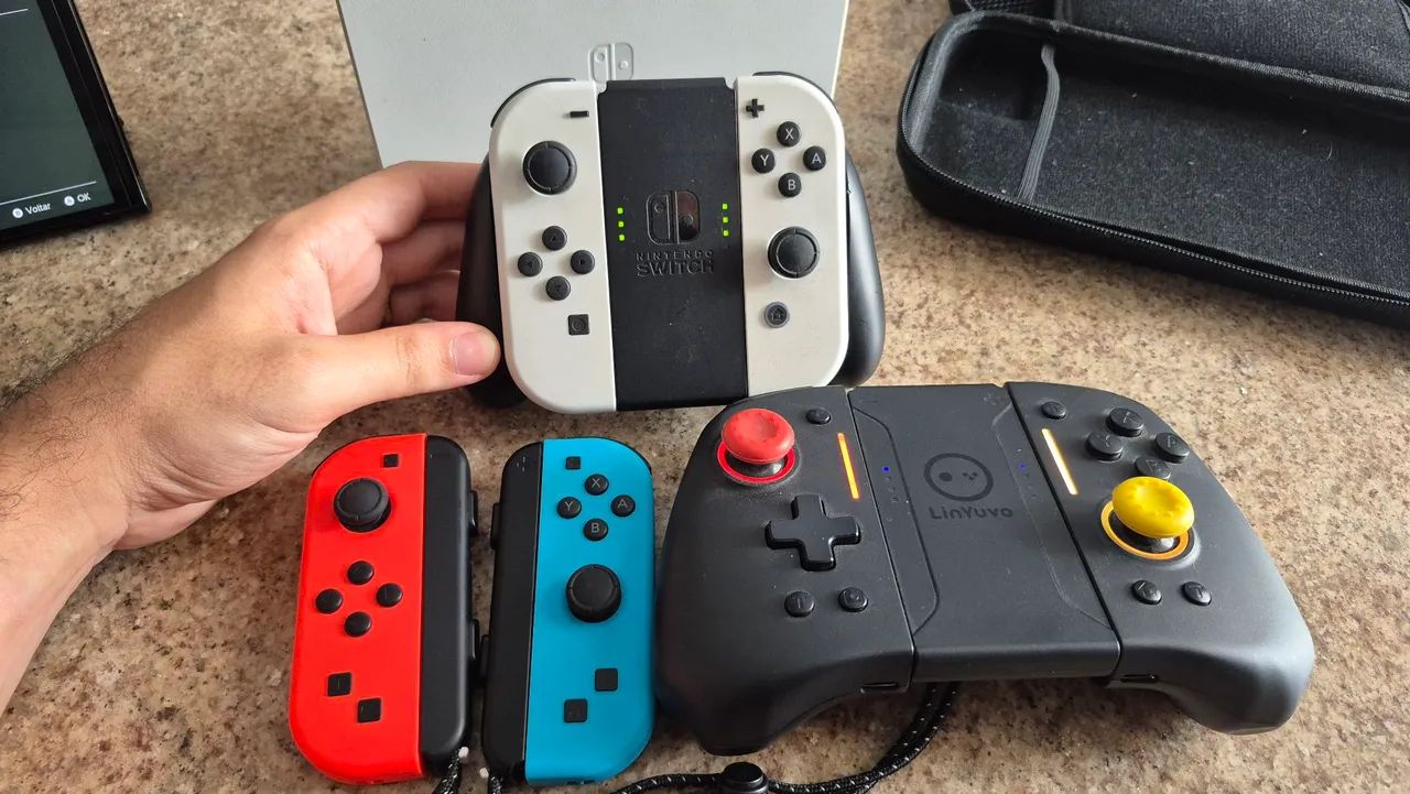 Nintendo Switch Oled Desbloqueado - Foto 3