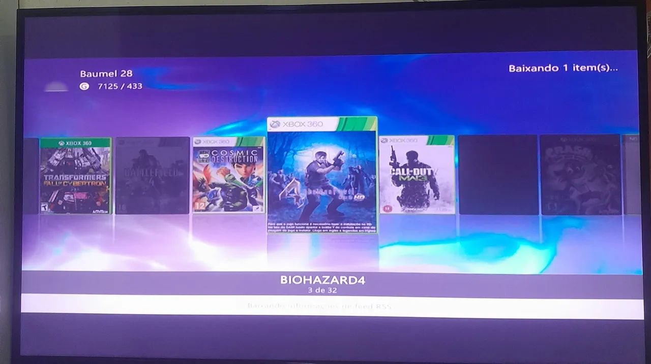 Xbox 360 slim completo com destrava aurora? - Foto 5