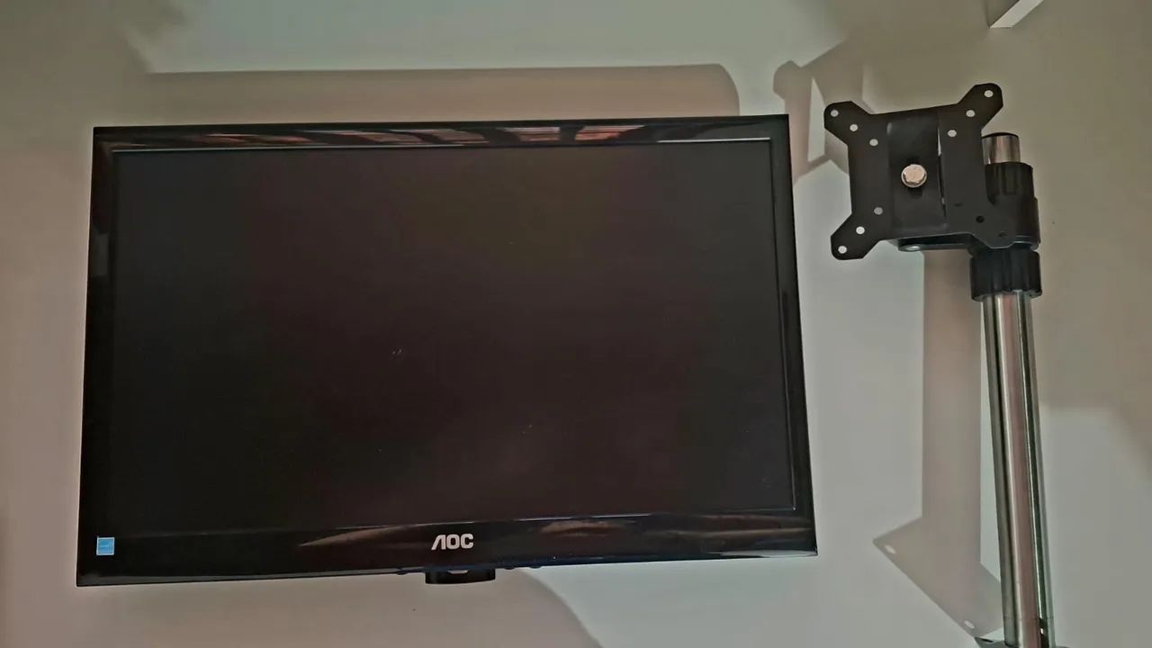Monitor AOC E2050SDAN 20" VGA DVI + Suporte VESA - Foto 3
