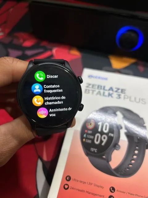 Smartwatch Zeblaze Btalk 3 Plus Relógio Inteligente Bluetooth  - Foto 4