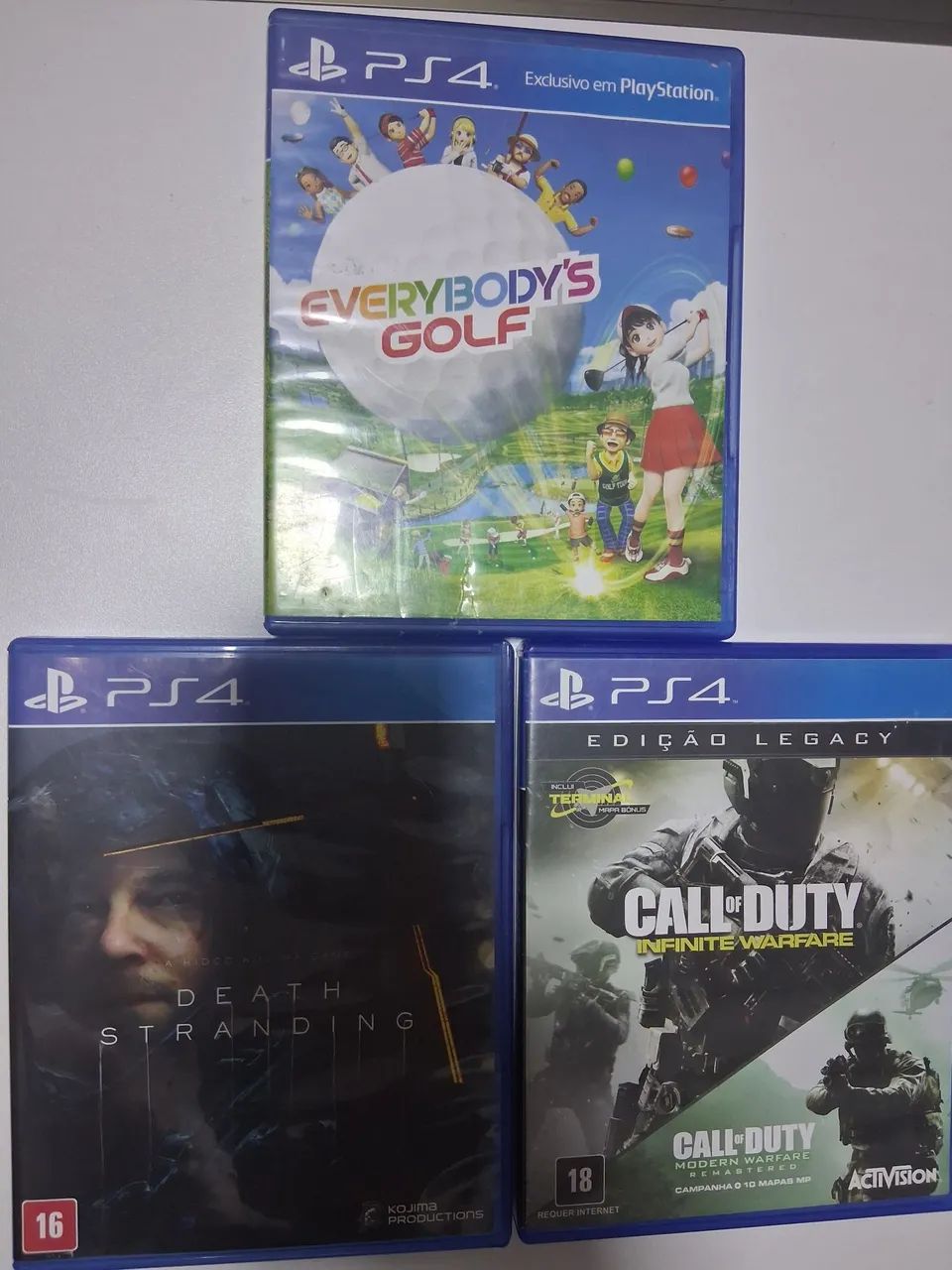 Jogos Ps4 _ kit c/ 3 Jogos