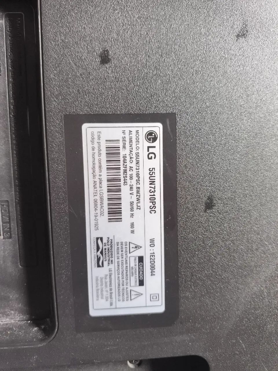 Tv LG 55UN7310PSC