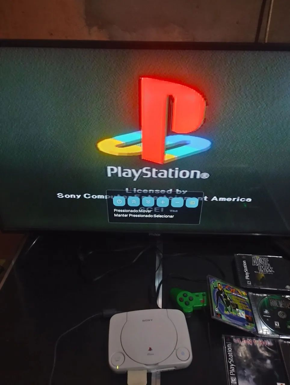 Playstation one funcionando.perfeitamente tá impecável  - Foto 2
