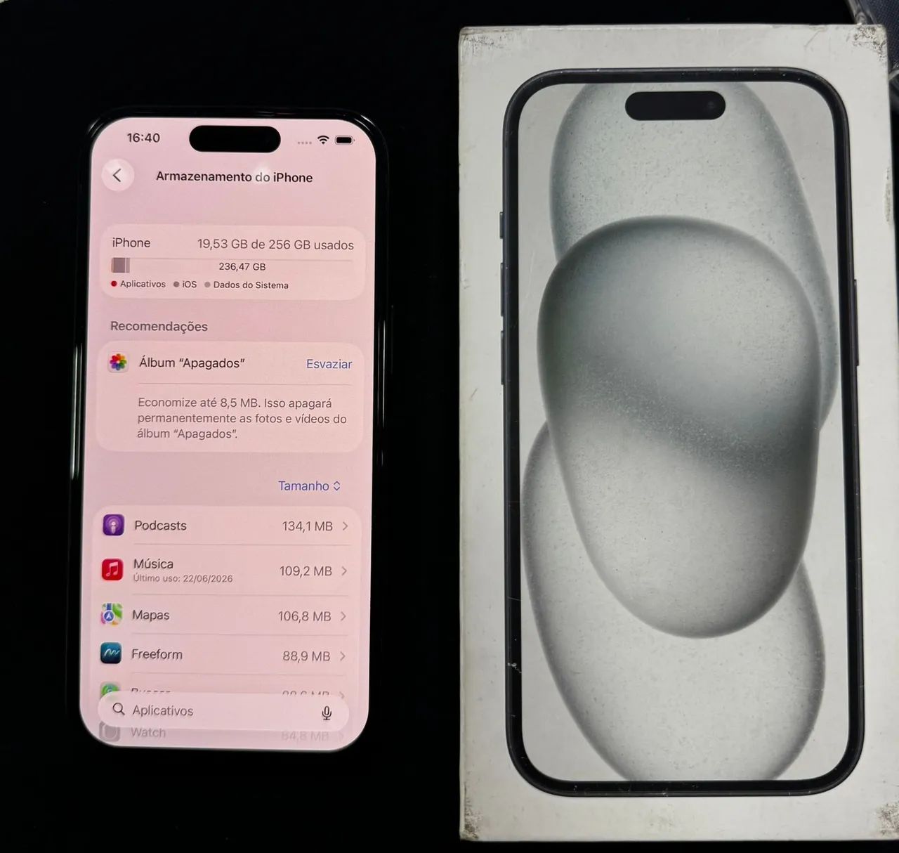 Iphone 15 256 gb com garantia ! - Foto 3