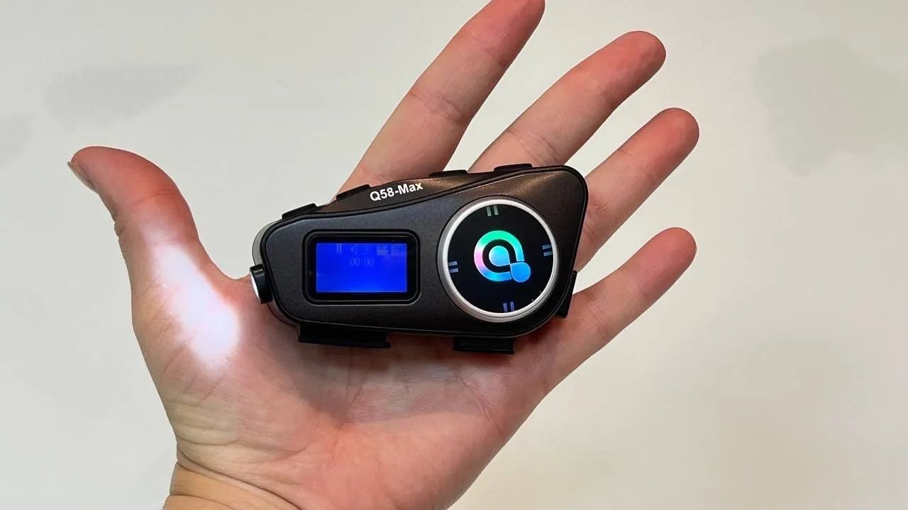 Kit 2 Fone Intercomunicador Capacete Moto Bluetooth Q58 - Foto 5