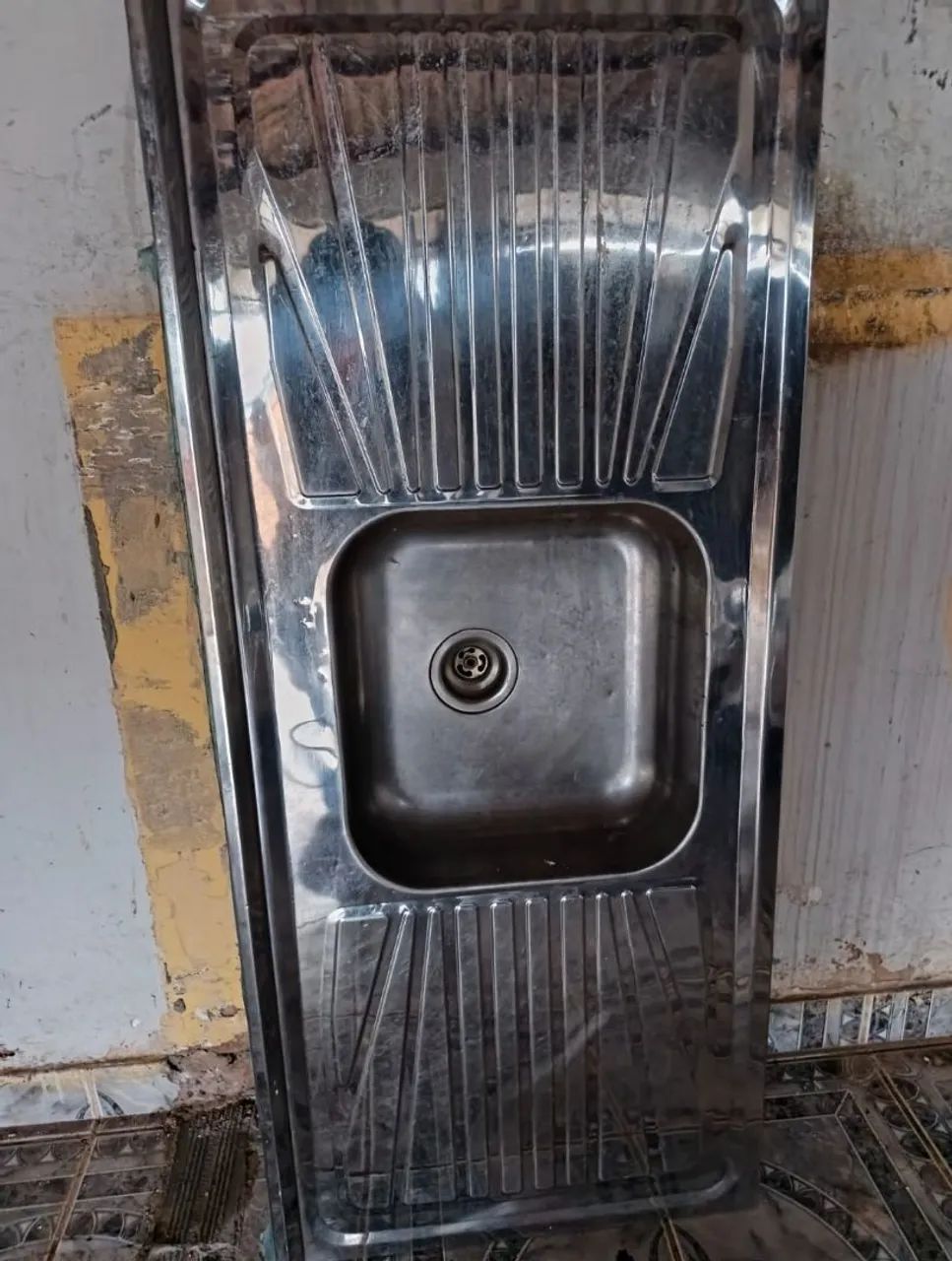 Vendo pia de inox 1,20
