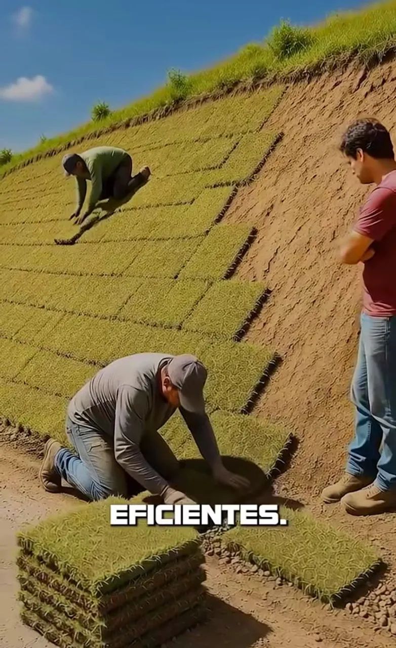 Plantio de grama em geral e piso gramas