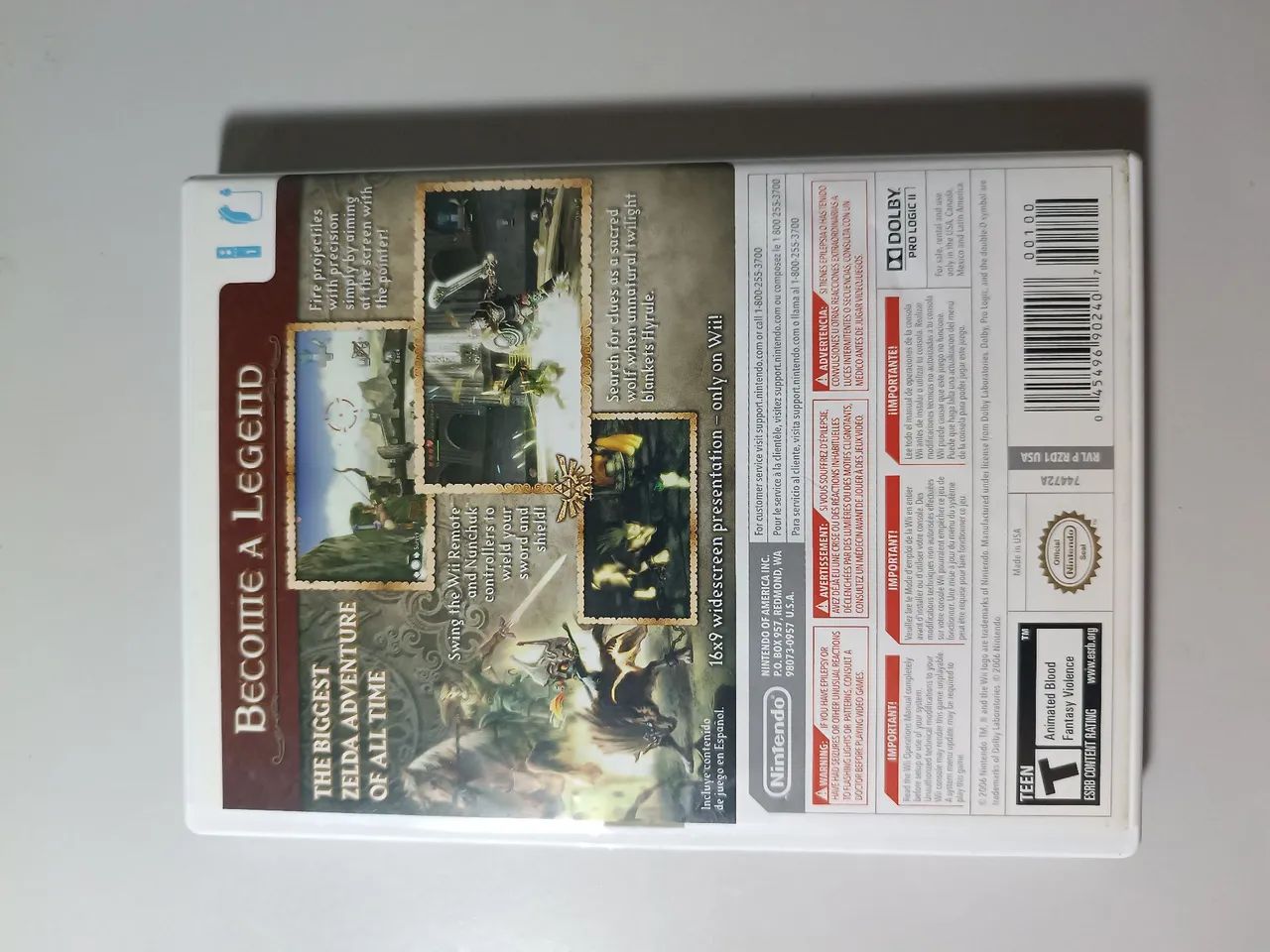 Zelda Twilight Princess Wii - Foto 2