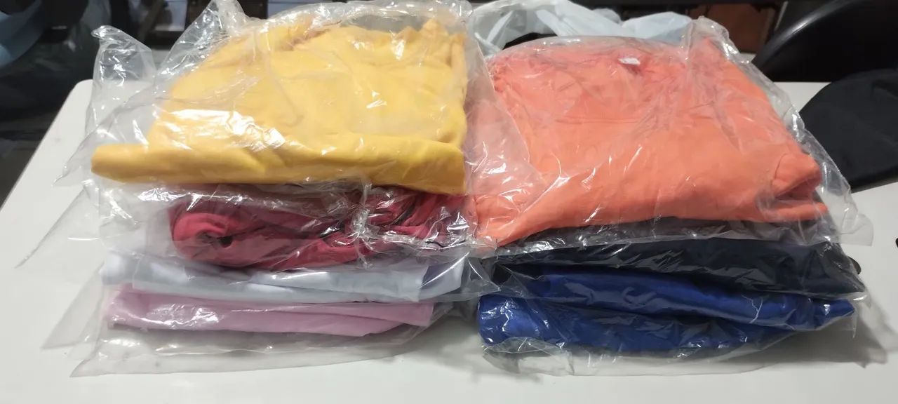 Camisas básicas tradicional sem pintura  - Foto 3