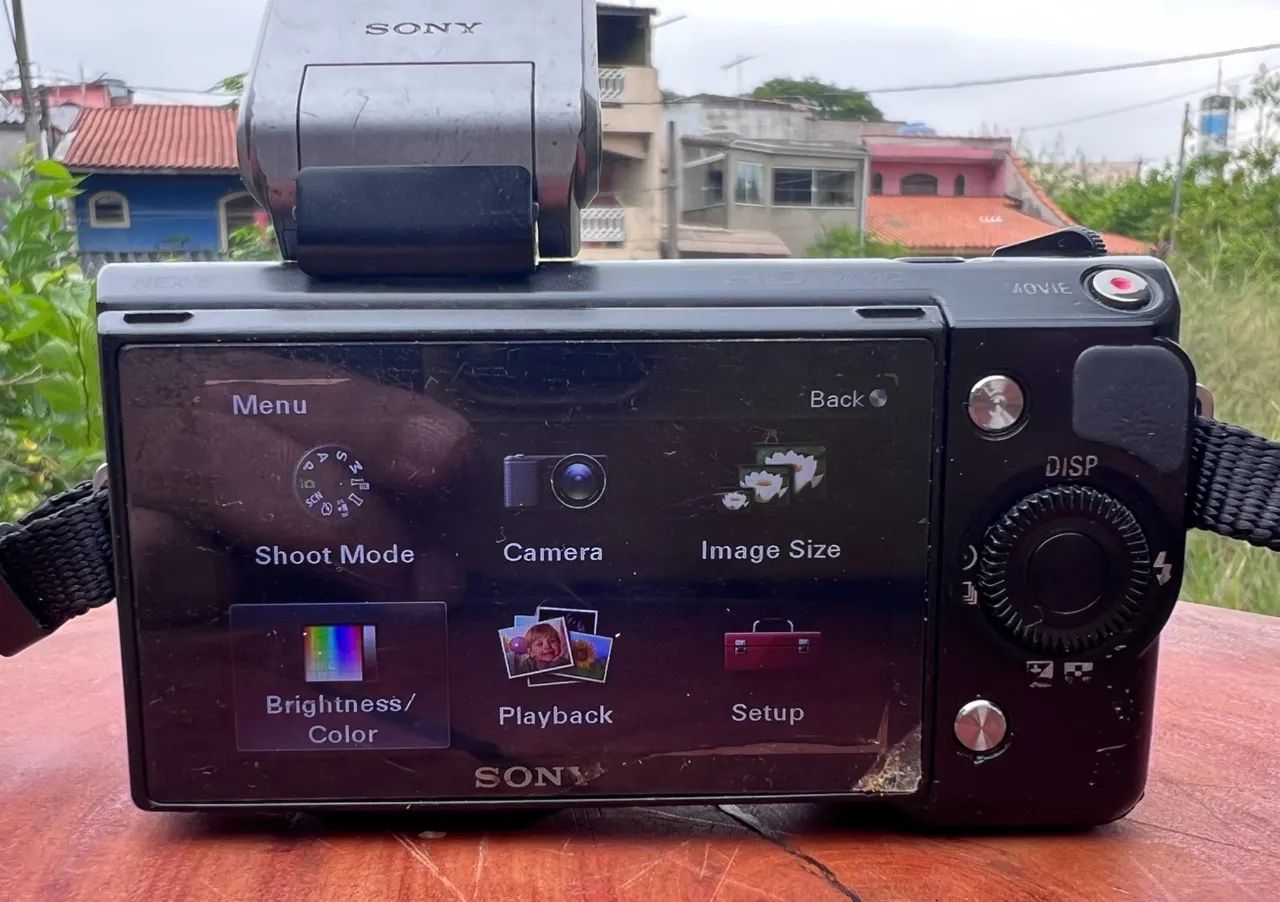 Sony Nex 5 - Com flash e grip  - Foto 3