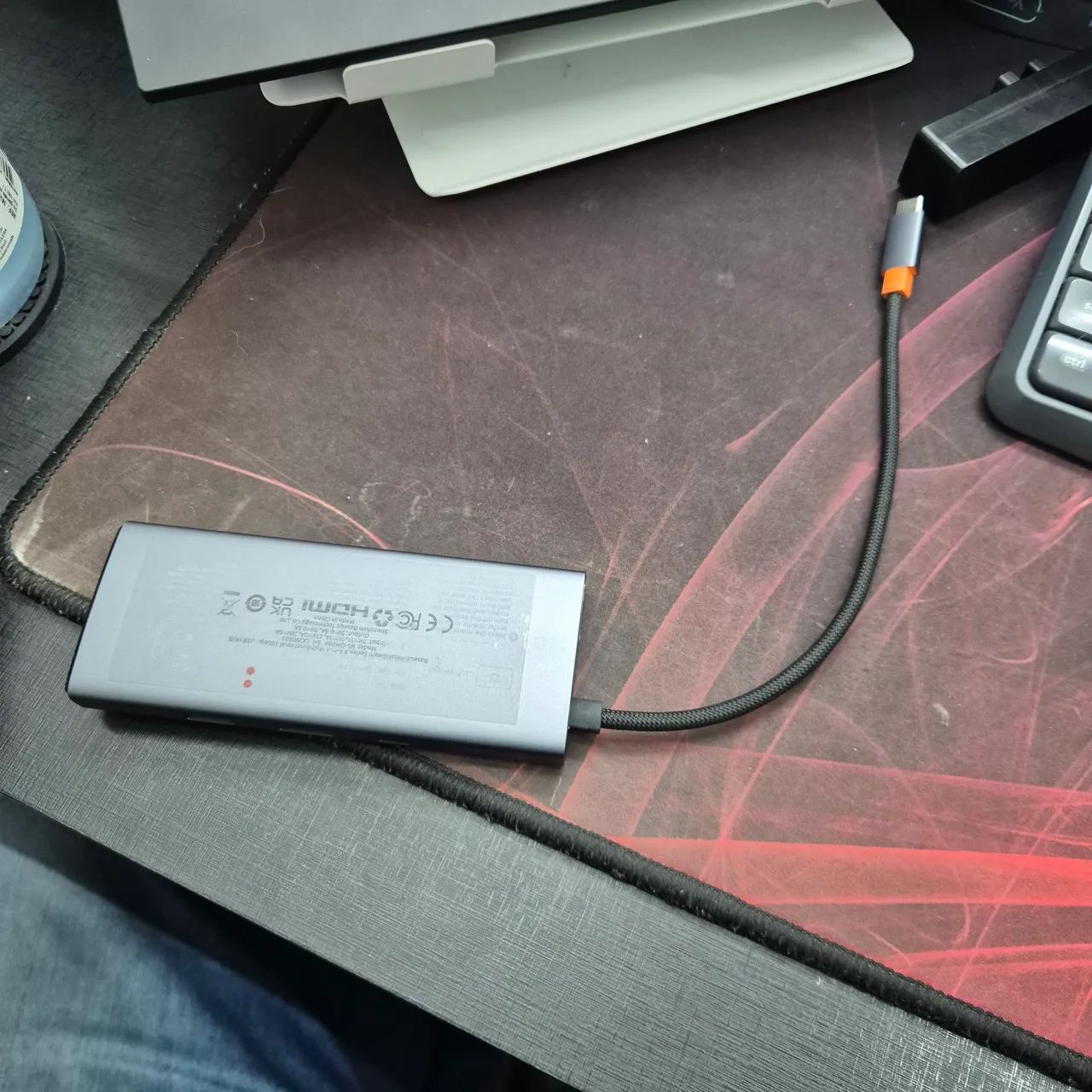 Hub Baseus USB-C PD 100W 10gbps - Foto 4