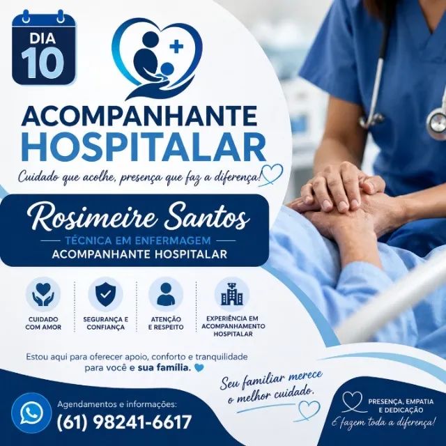 ACOMPANHANTE HOSPITALAR  - Foto 2