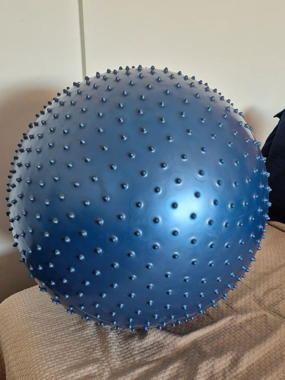 Bola de pilates grande com caroço