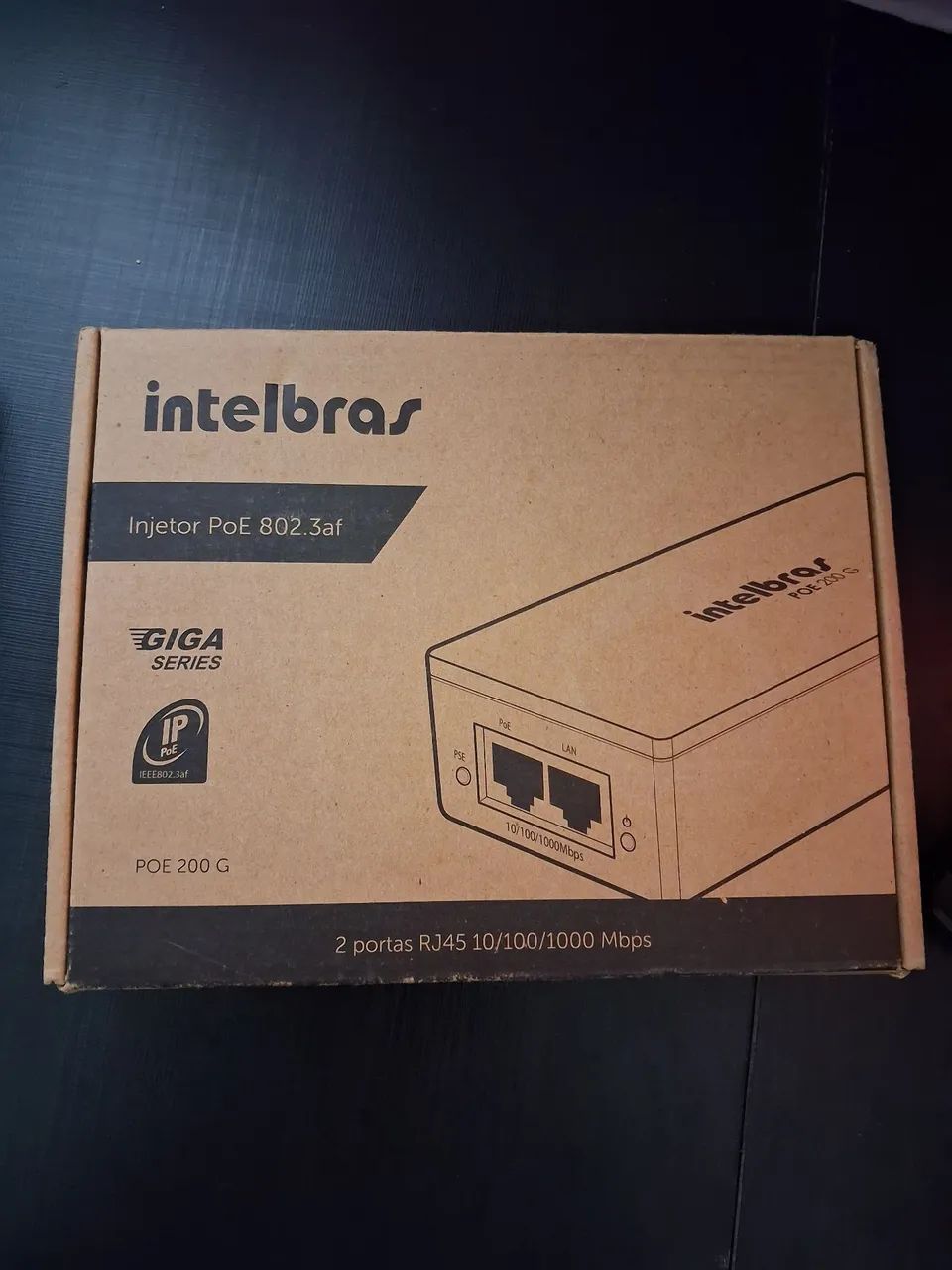 Injetor PoE Intelbras Gigabit 1000Mbps - Foto 2