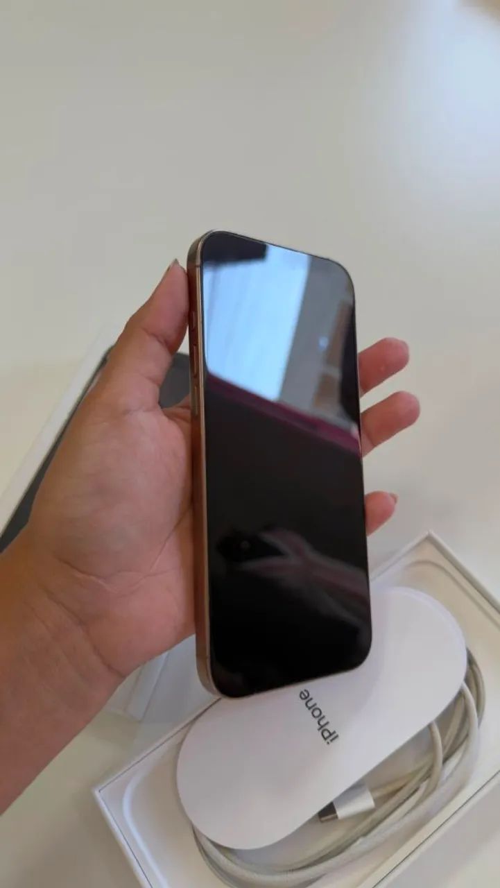 iPhone 16 pro Max 256gb (93%) zerado - Foto 5