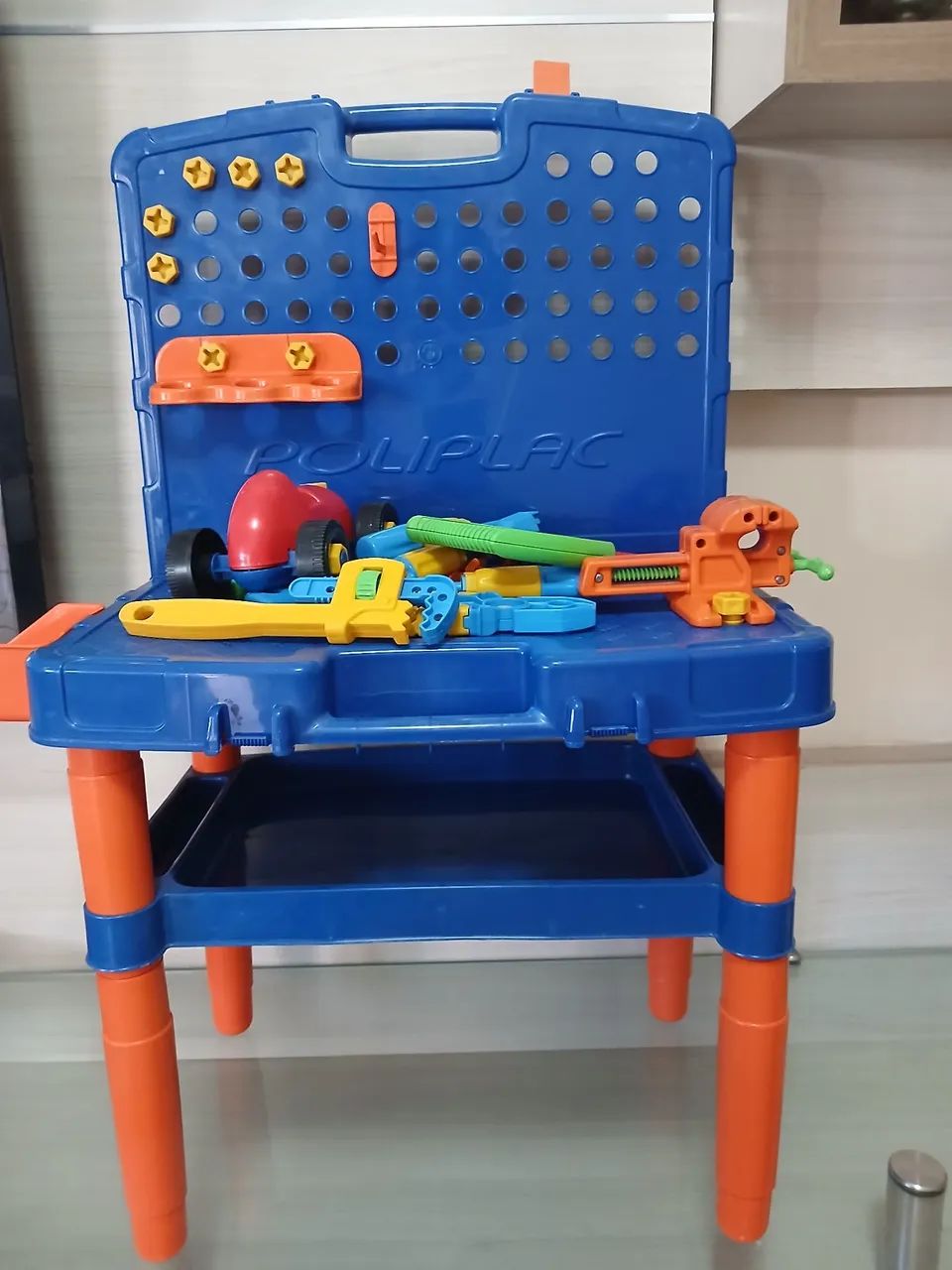 Bancada de Ferramentas Infantil da Poliplac - Foto 5