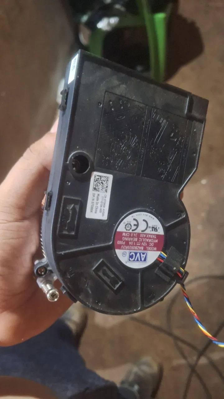 Cooler para processador(blower) original dell funcionando perfeitamente