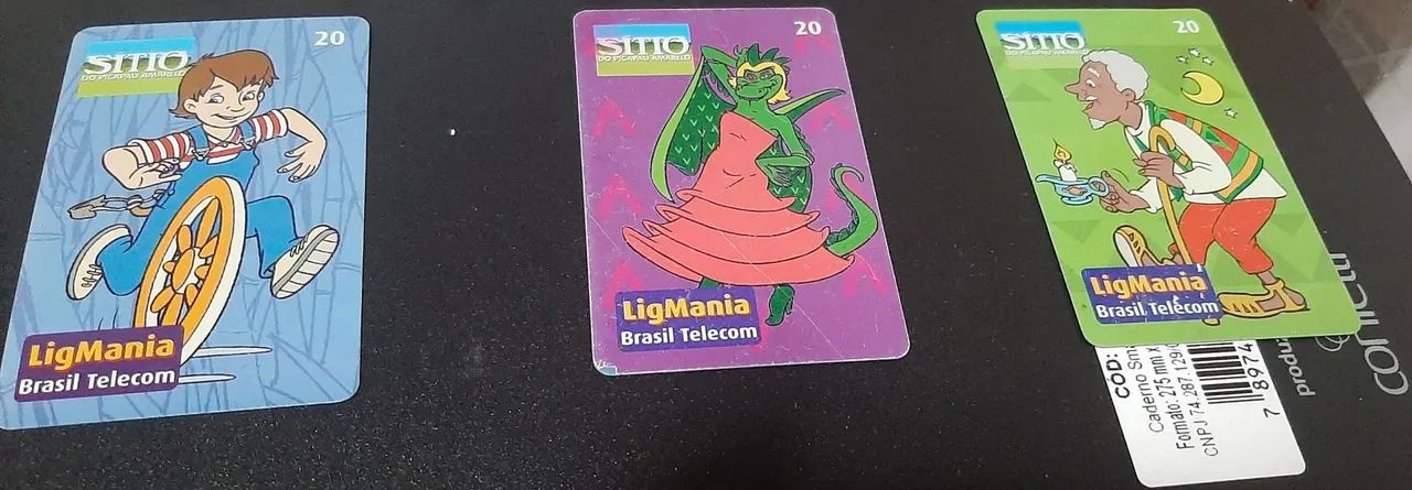 Cartões telefônicos (Série Sítio do picapau amarelo). - Foto 3