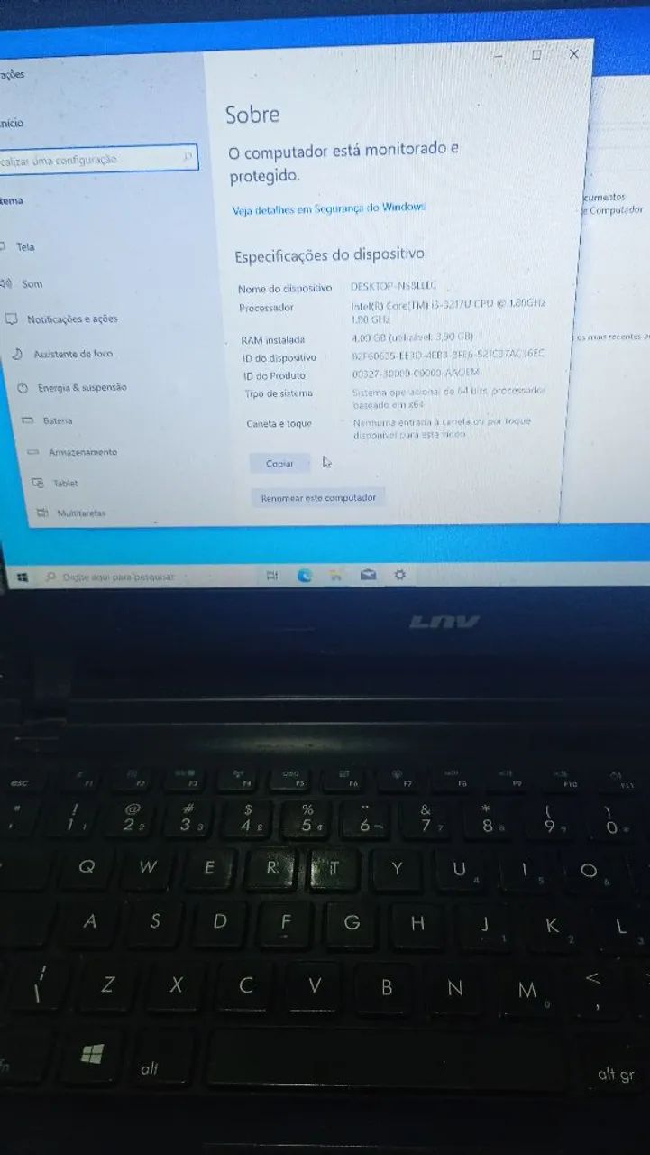 Notebook Lenovo L1325