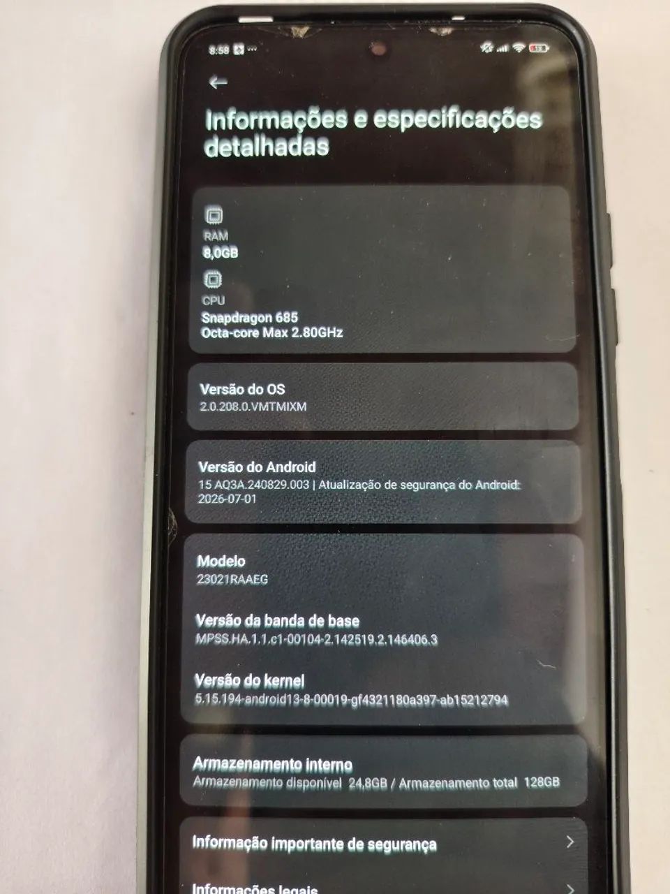Celular redimi note 12, 128 GB, 8RAM. - Foto 4