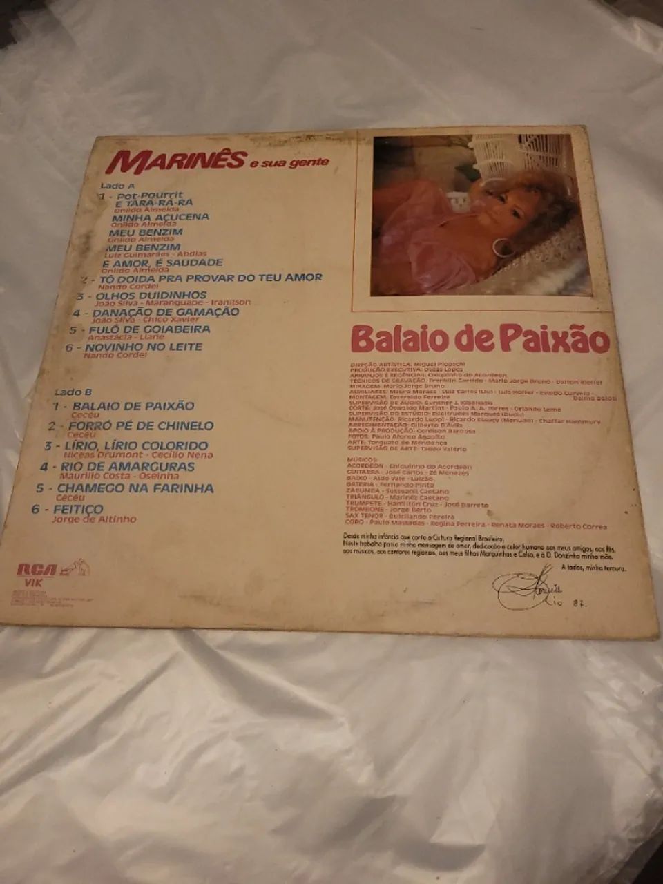 Vinil (lp) Marinês E Sua Gente Balaio De Paixão - Foto 2
