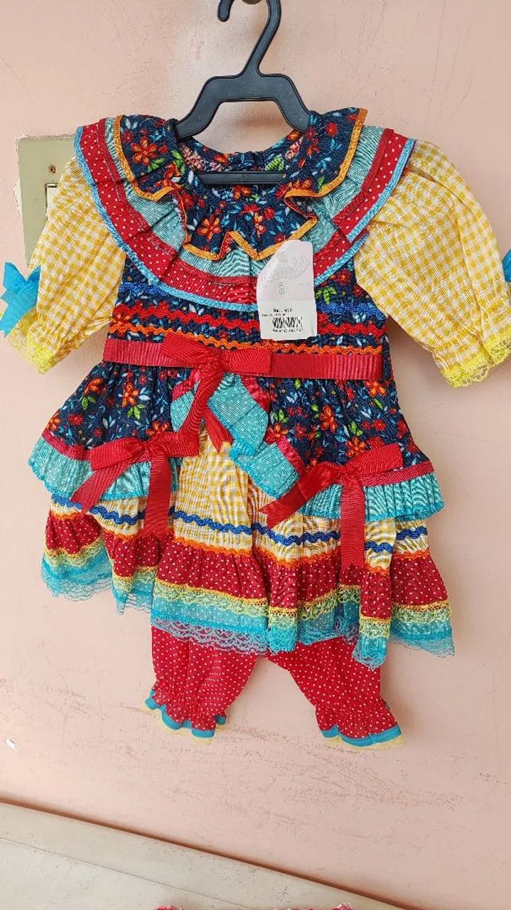 Vestido Junino Bebê - Foto 4