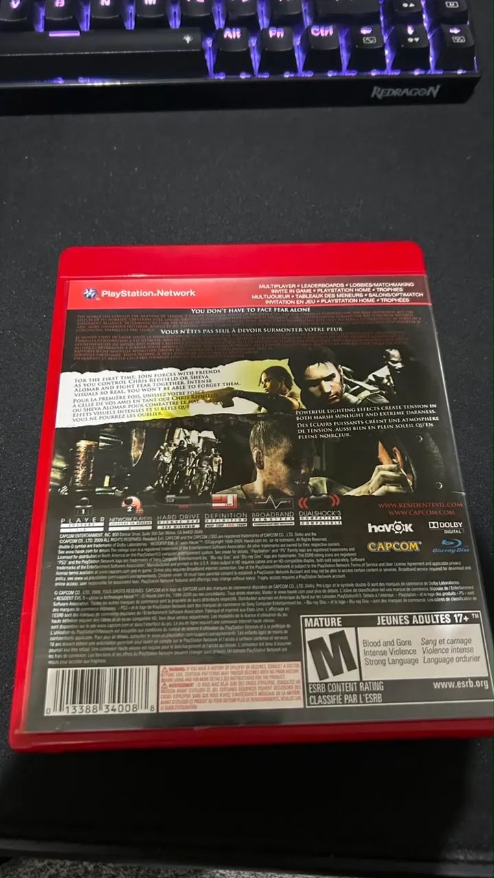 Resident Evil 5 PS3 - GRANDS SUCCES - Foto 3