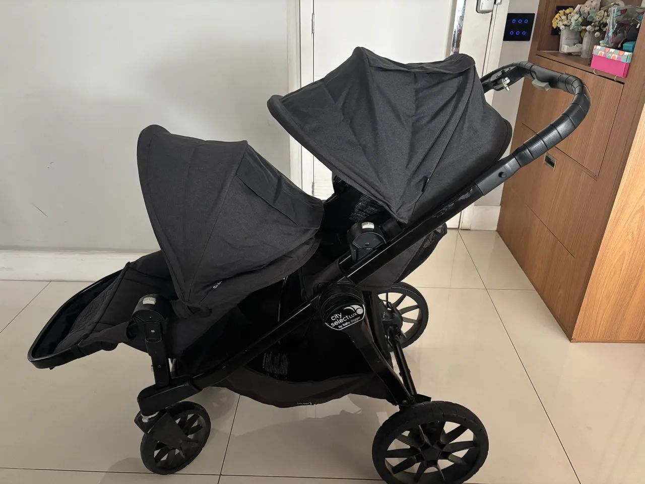 Carrinho de Gêmeos Baby Jogger City Select Lux (Importado dos EUA)