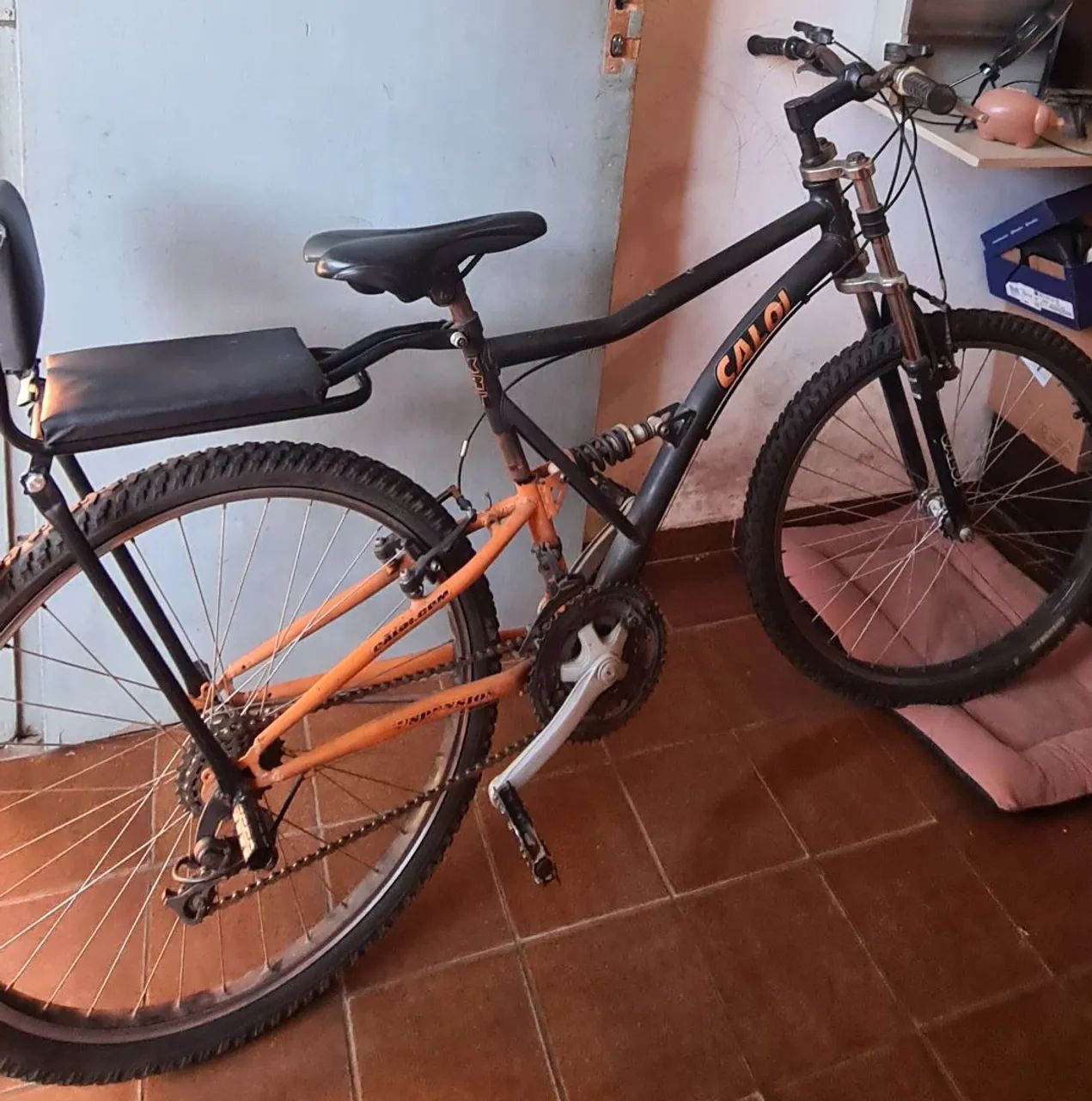 Bicicleta Caloi Aro 26 com GARUPA 