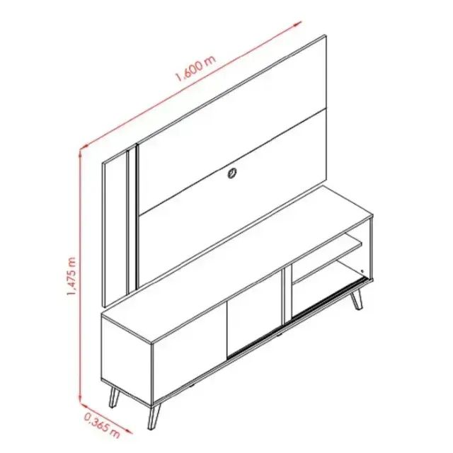 Promoção Rack com painel ate 65 pollegadas  - Foto 2