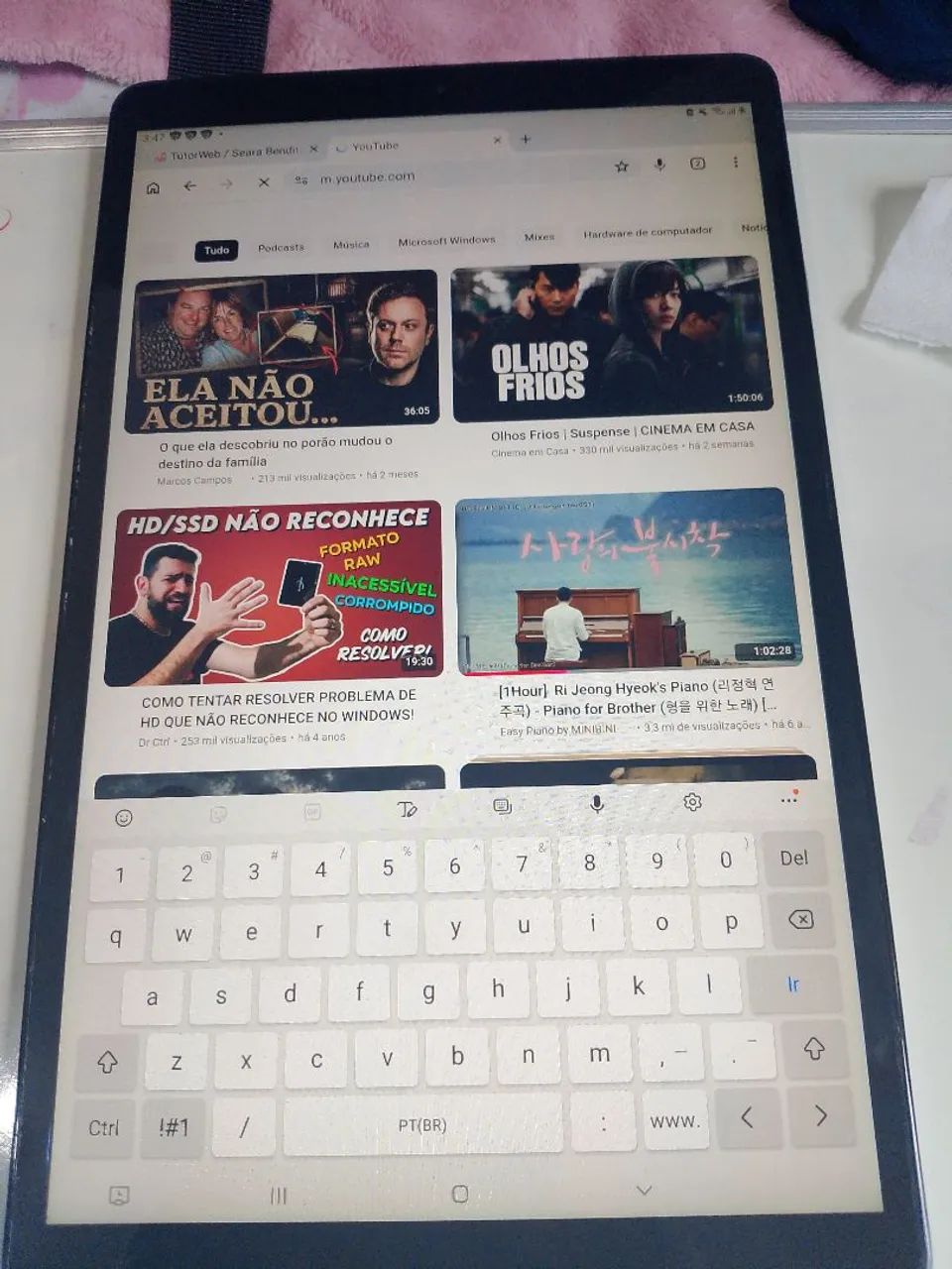 Tablet Samsung Tab A10 32gb usado tela 10.1 polegadas  - Foto 5