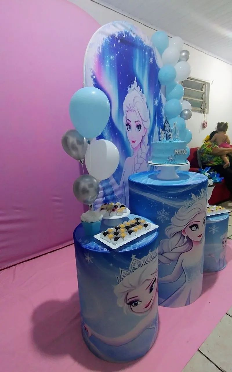 Frozen Elsa Kit Padrão  - Foto 3