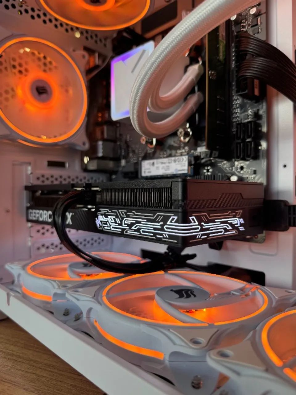 PC por R$ 11.999 à vista! - AMD Ryzen 5 7600x + RTX 5060TI 8GB - Olx Pay - Foto 3