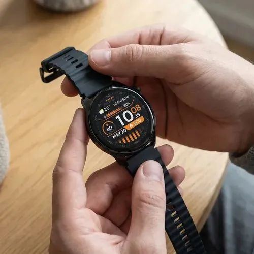 Relógio Smartwatch Watch 4S GPS Haylou  - Foto 3