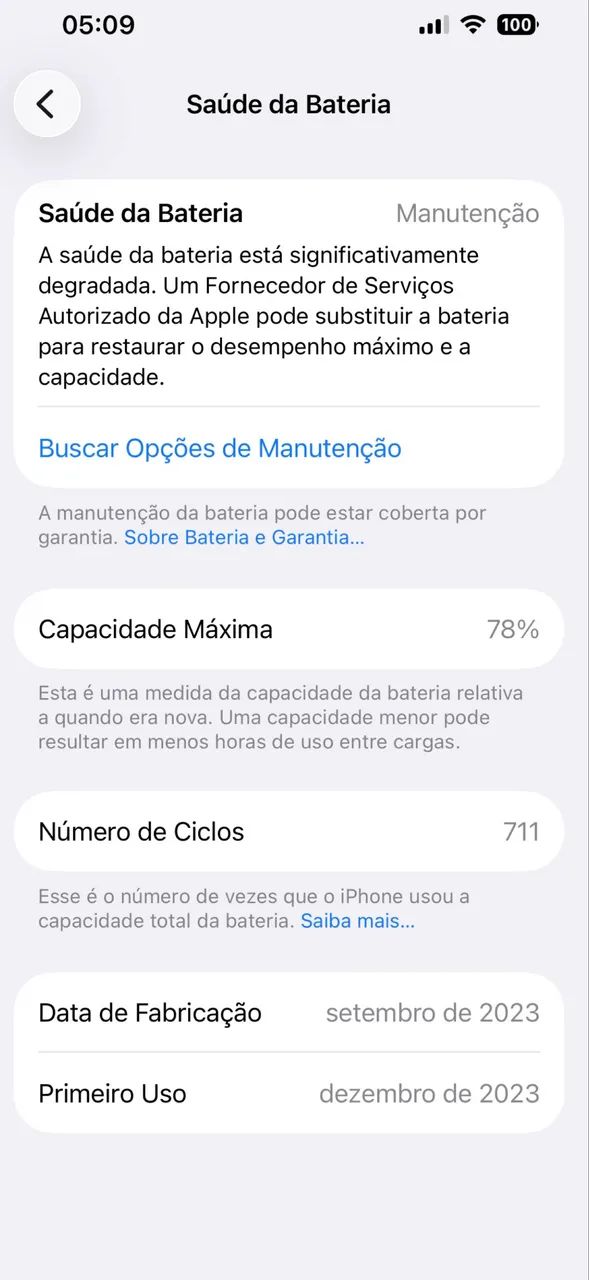 Iphone 15 128Gb Azul - NF e Ótimo Estado - Foto 5